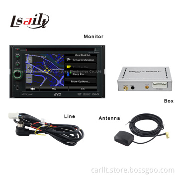Based on HD Android Navigation System with 8.8" Touchscreen